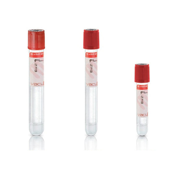 Provetta Vacumed® 13x100 mm con Gel Separatore + Attivatore di Coagulazione x 5 ml di sangue