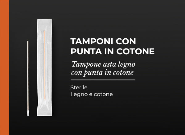 TAMPONE Asta in Legno