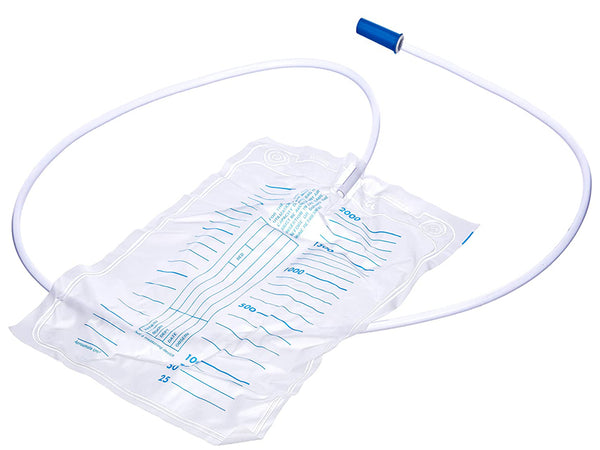 SACCHE URINE STANDARD DA 2000 cc - tubo da 130 cm - in polybag