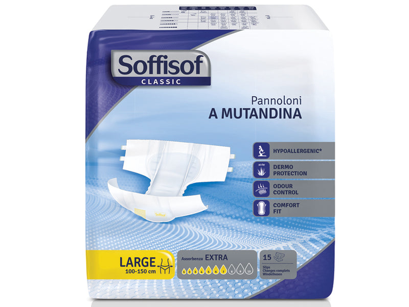 PANNOLONI SOFFISOF CLASSIC - Incontinenza Moderata