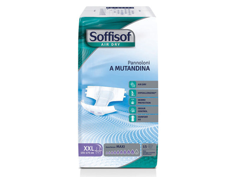 PANNOLONI SOFFISOF AIR DRY - Incontinenza Forte