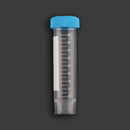 PROVETTA PER CENTRIFUGA CON BASE D'APPOGGIO 50 ml TAPPO A VITE