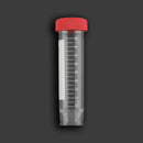 PROVETTA PER CENTRIFUGA CON BASE D'APPOGGIO 50 ml TAPPO A VITE