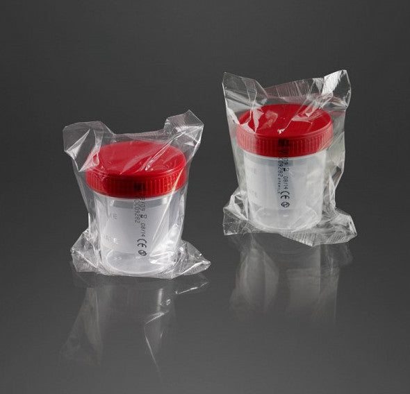 CONTENITORE 120 ML PER URINA IN POLIPROPILENE STERILE